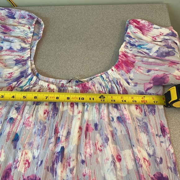 DEX - Pretty Floral Dress. Size M - Picture 5 of 6